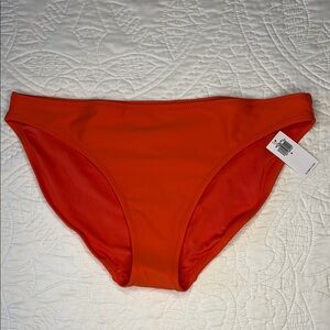 NWT Old Navy Orange Classic Bikini Bottom Swimwear - Size M